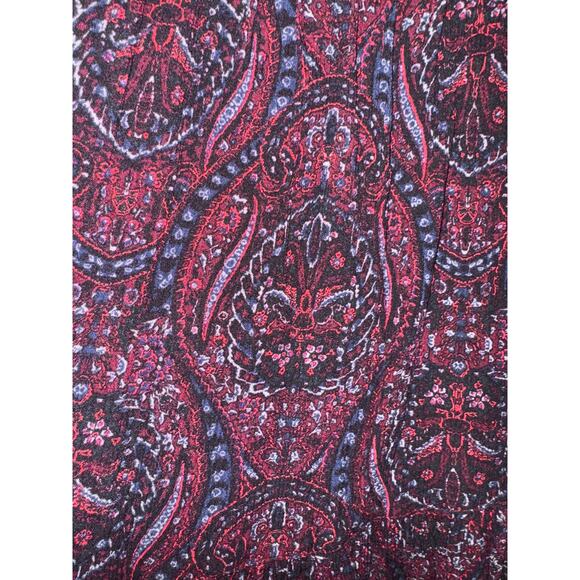 American Eagle Peasant Boho Paisley Dress Size Small Flowy Western Country Shift - Picture 9 of 9